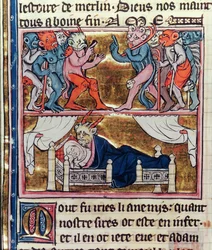 Fru Fr. 95 fol.113v Dæmonernes råd, fra 
